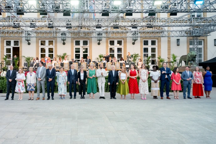 Cérémonie à l’occasion de la Fête nationale